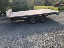 Flatbed trailer 14ft for sale  LUDLOW
