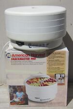 AMERICAN HARVEST Snackmaster Pro FOOD DEHYDRATOR FD-50/30 w/Box 4 Trays 550W for sale  Shipping to South Africa