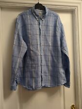 Men blue checked for sale  HYDE