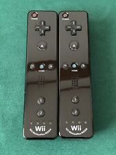 Controle remoto Nintendo OEM Wii rosa branco Motion Plus lote 2 testado preto, usado comprar usado  Enviando para Brazil