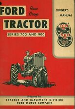 Tractor Series 700 y 900 1957 ~ propietarios operadores usado manual segunda mano  Embacar hacia Argentina