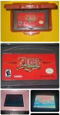 Legend of Zelda The Minish Gorra GameBoy Advance GBA Auténtico Estuche Transparente Probado segunda mano  Embacar hacia Mexico