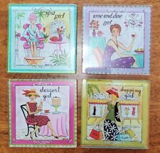 Glass coaster set for sale  Olympia