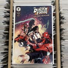 The Dirty Pair: Run from the Future #1-4 (Dark Horse, janeiro de 2000) Adam Hughes, usado comprar usado  Enviando para Brazil