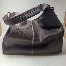 TOD'S Brown Leather Hand Bag, used for sale  Shipping to South Africa