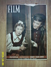 JUSTYNA KRECZMAROWA on front cover archive Film 45/1951 Polish magazine, używany na sprzedaż  PL