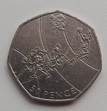 London olympics 50p for sale  CHESTERFIELD