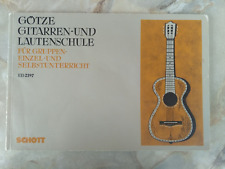 Götze gitarren lautenschule gebraucht kaufen  Bad Honnef