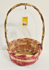 Vintage woven wicker for sale  Lawrence