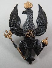 Military badge king for sale  LONDON