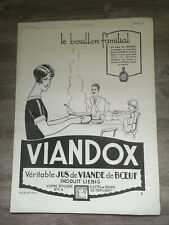 Publicité ancienne viandox d'occasion  Lanobre