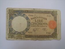 Banconota lire 1942 usato  Trapani