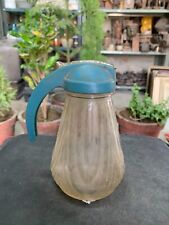 Dispensador de jugo de vidrio pequeño de colección jarra vintage de 1970 segunda mano  Embacar hacia Argentina