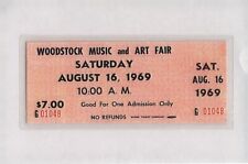 1969 ticket woodstock for sale  Toledo