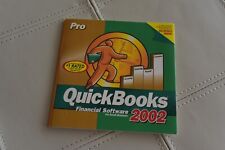 2002 QuickBooks Pro for Small Business Intuit CD ROM Software with KEY / CODE for sale  Shipping to South Africa