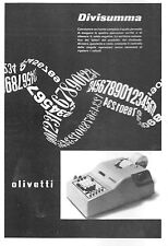 Pubblicita 1953 olivetti usato  Biella