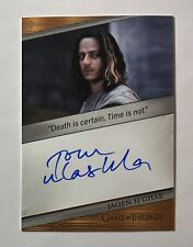 2023 Game Of Thrones Art & Images TOM WLASCHIHA Auto Autograph JAQEN H'GHAR for sale  Shipping to South Africa