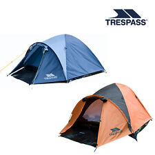 Used, Trespass 4 Man Tent Double Skin Waterproof Camping Hiking Festival Ghabhar for sale  Shipping to South Africa