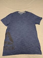 Camiseta Reebok masculina grande azul algodão manga curta comprar usado  Enviando para Brazil