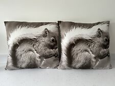 Parlane squirrel cushions for sale  HOCKLEY