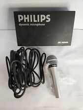 Micrófono vocal dinámico Philips SBC MD690 probado con cable segunda mano  Embacar hacia Argentina