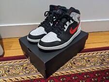 Nike Air Jordan 1 Mid Black Chile czerwono-białe męskie rozmiar 11 554724-075 rzadkie na sprzedaż  Wysyłka do Poland