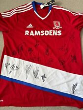 2016 signed middlesbrough for sale  CHRISTCHURCH
