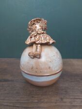Vintage Daub & Wattle Bromsgrove Studio Pottery Rag Doll Ceramic Trinket Dish for sale  Shipping to South Africa