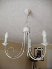 Bulb chandelier white for sale  KIDDERMINSTER