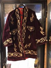 Chaqueta otomana antigua, chaqueta bordada de hilo plateado, abrigo chaqueta hecha a mano segunda mano  Embacar hacia Argentina