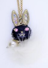 Black enamel bunny for sale  MAIDSTONE