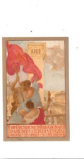 Cartolina esposizione arte usato  Roma