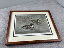 Henry Wilkinson “Shovellers” Duck Wildlife Etching Print Pencil Signed 91/150 for sale  Shipping to South Africa