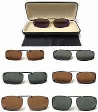 Polarized clip sunglasses for sale  MANCHESTER