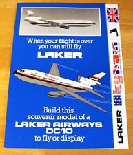 1980s laker airways for sale  HORSHAM