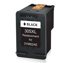 BLACK INK CARTRIDGE REFILLED COMPATIBLE WITH HP 305XL HP 305 XL VERSION, used for sale  Shipping to South Africa
