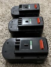 black decker 18v battery 244760 00 for sale  Mesa