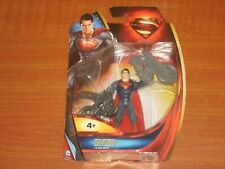 Boneco de ação DC Comics Man Of Steel 4": SUPERMAN com motocicleta Mattel 2013 comprar usado  Enviando para Brazil