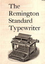 c1890 REMINGTON TYPEWRITER WYCKOFF SEAMANS & BENEDICT VINTAGE ADVERTISEMENT Z945 for sale  Shipping to South Africa
