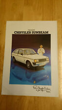 1977 chrysler sunbeam for sale  Shipping to Ireland