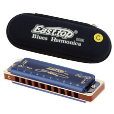 EASTTOP 10 orificios blues diatónico armónica profesional estándar armónicas regalo segunda mano  Embacar hacia Argentina