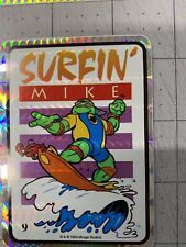 1993 Teenage Mutant Ninja Turtles MICHAELANGELO Vending Prism Sticker TMNT for sale  Shipping to South Africa