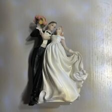 wedding cake toppers bride groom for sale  SWINDON