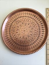 Persian copper tray for sale  Wilsonville