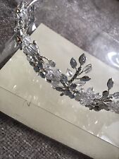 Bridal tiara silver for sale  COLCHESTER