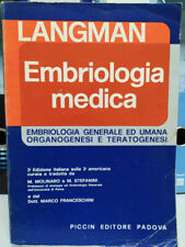 Langman embriologia medica usato  Bisceglie