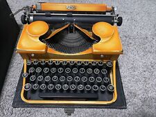 Antique Vintage ROYAL P model Typewriter Golden Yellow Pastel Burst Rare P223791 for sale  Shipping to South Africa