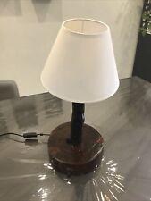 Lampada tavolo legno usato  Biancavilla