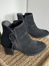 Black suede boots for sale  HIGH WYCOMBE