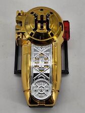 Antigo 1996 MMPR Power Rangers ZEO Morpher Zeonizer Dourado FUNCIONA Cosplay Som Leve, usado comprar usado  Enviando para Brazil